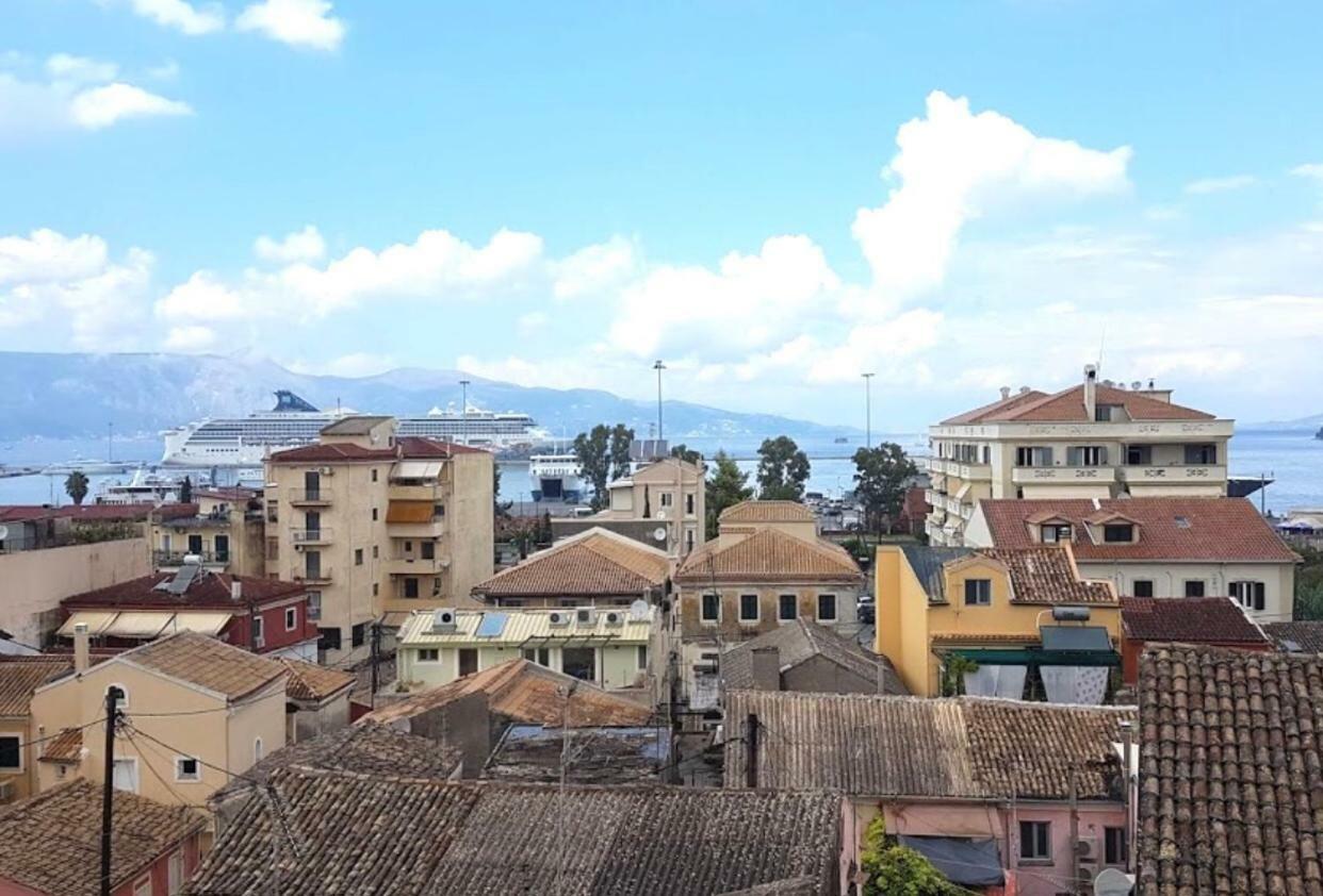 Апартаменты Fay'S Sea View-Corfu Town Экстерьер фото